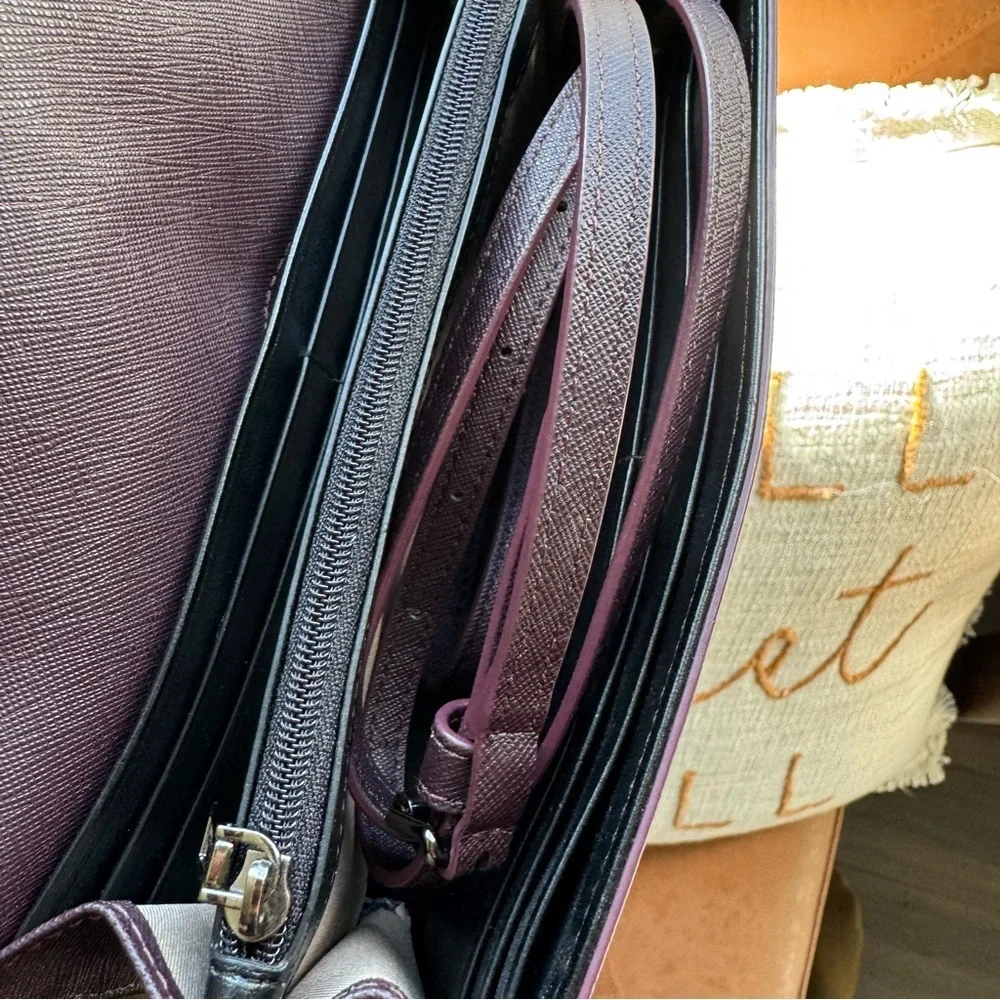 REBECCA MINKOFF CLEO WALLET ON A CHAIN CONVERTIBLE CROSSBODY CLUTCH PURSE - Picture 5 of 13